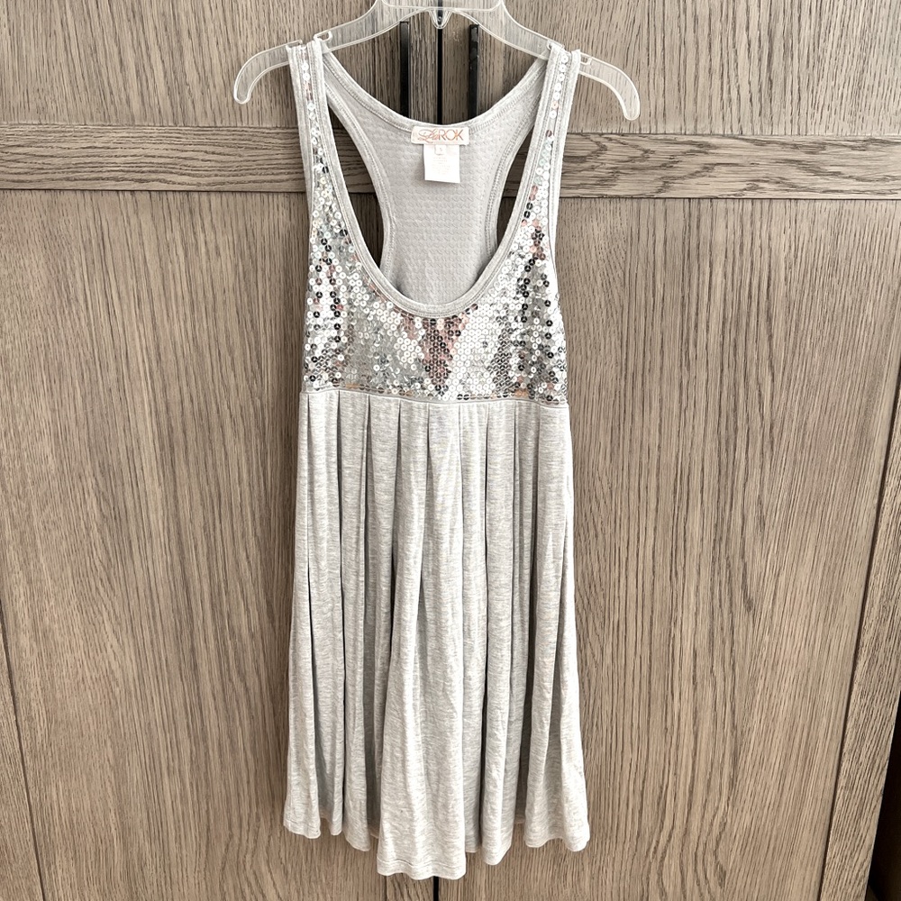 LaROK Scoop Neck Mini Dress